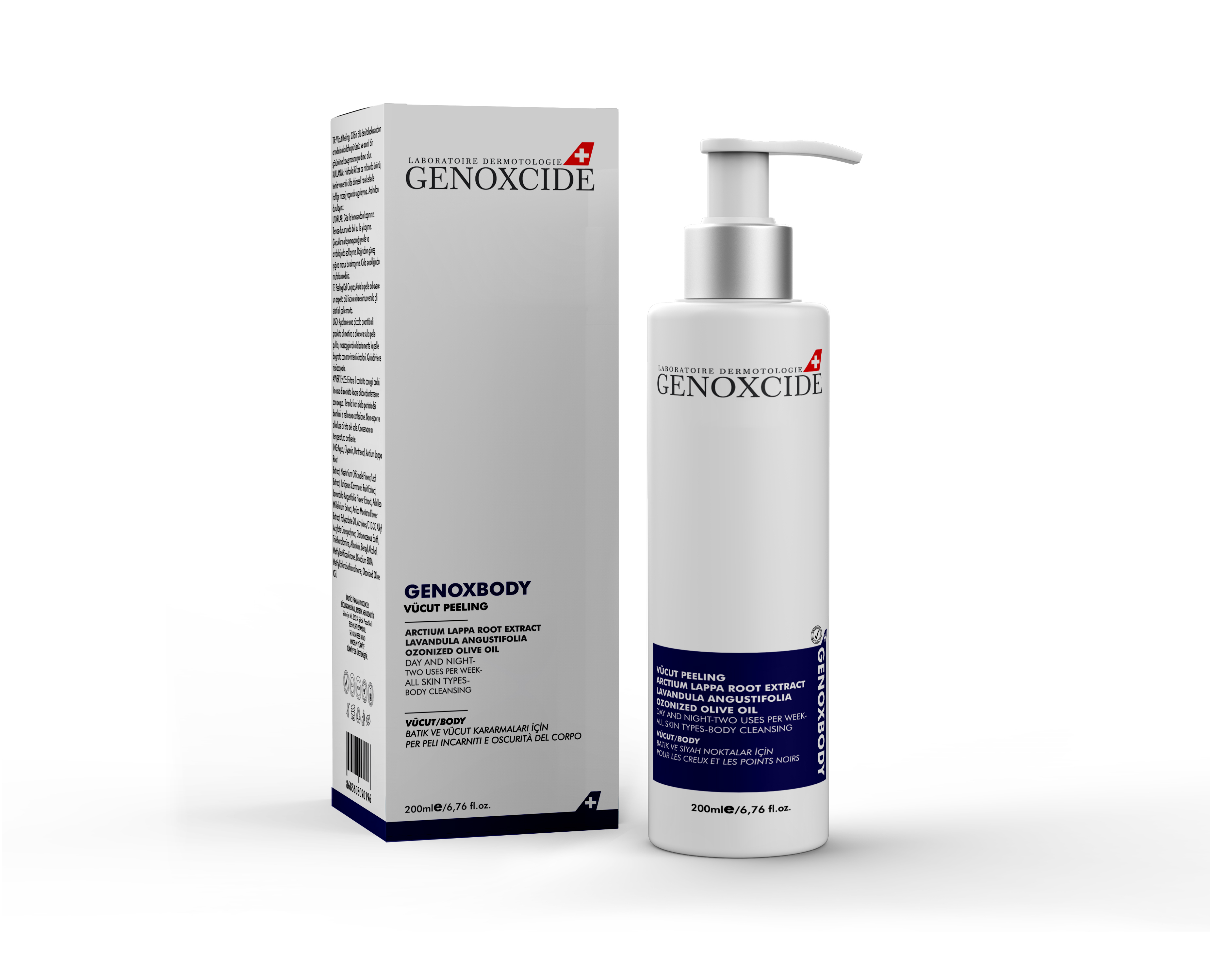 Vücut Peeling 200 ml, www.genoxcide.com